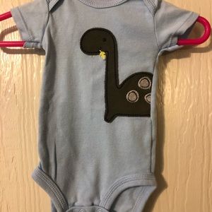 carter's dinosaur onesie